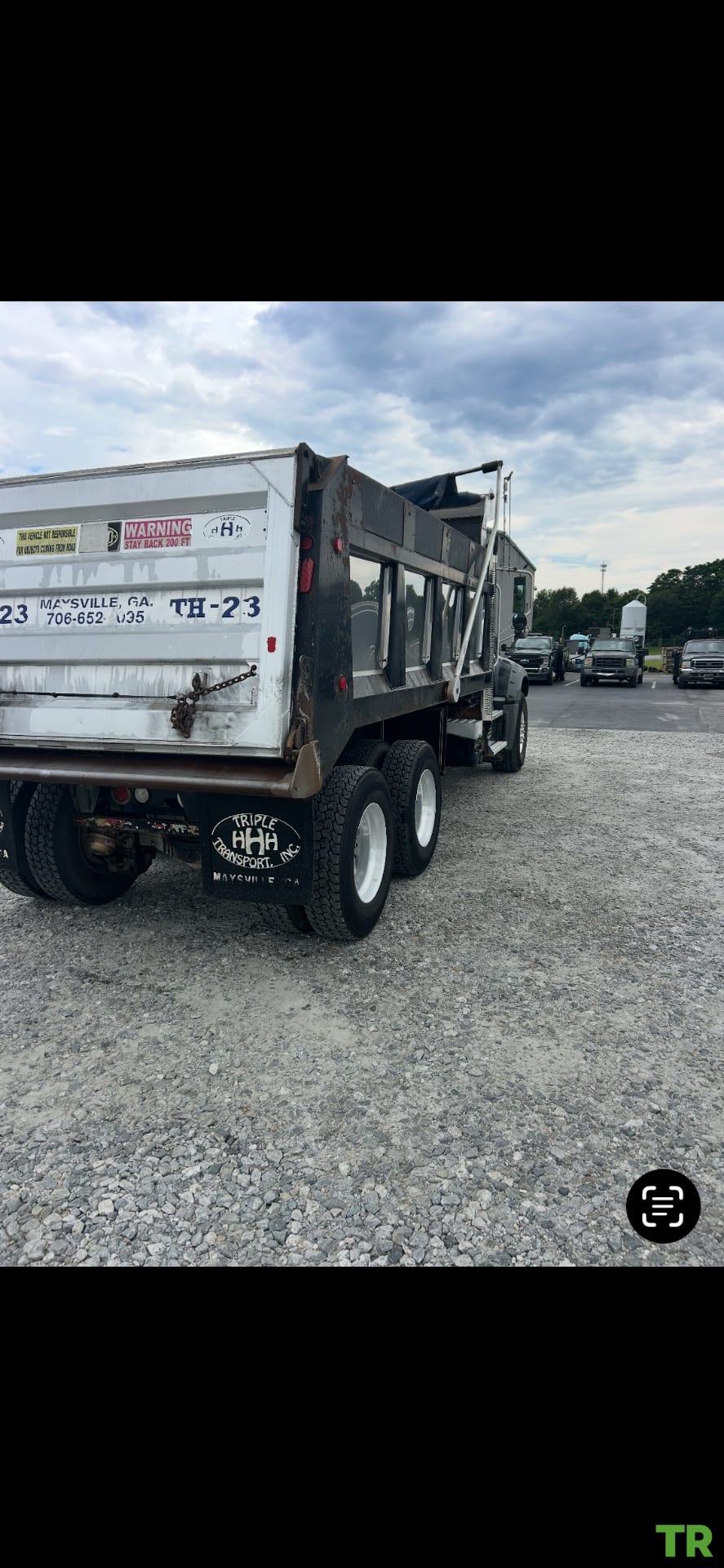 Used . Mack Dump