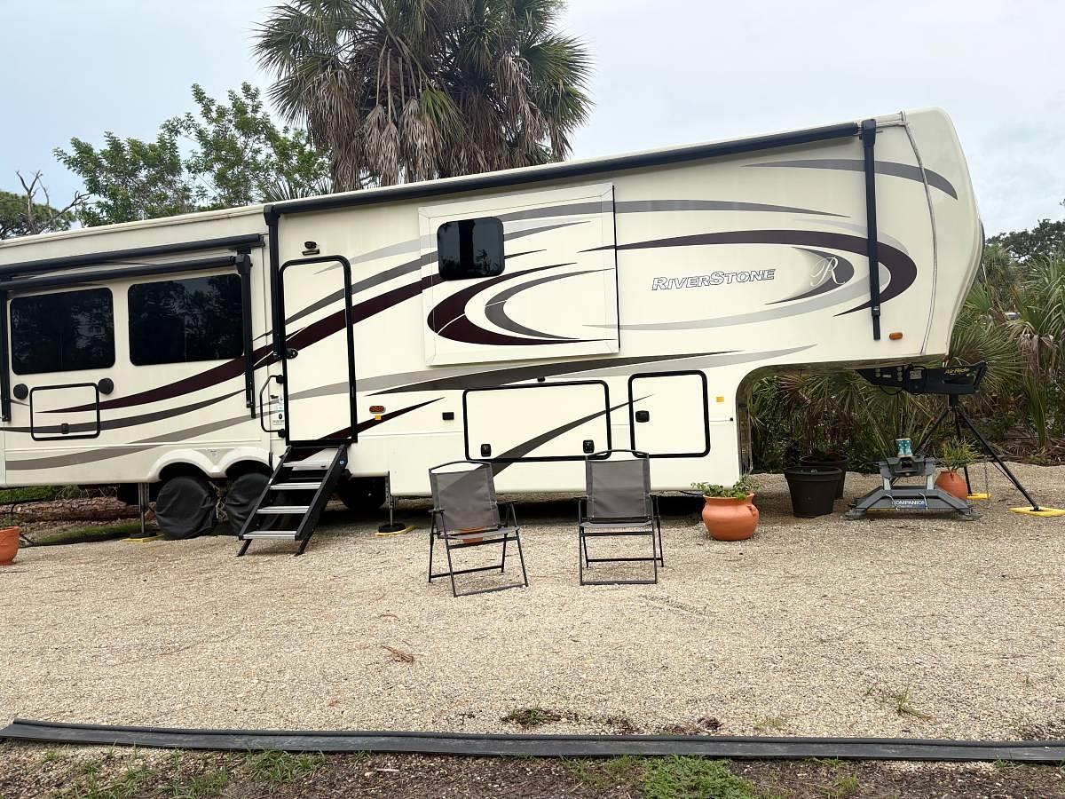 Used 2021 Forest River RiverStone Legacy 39RKFB Fifth Wheel