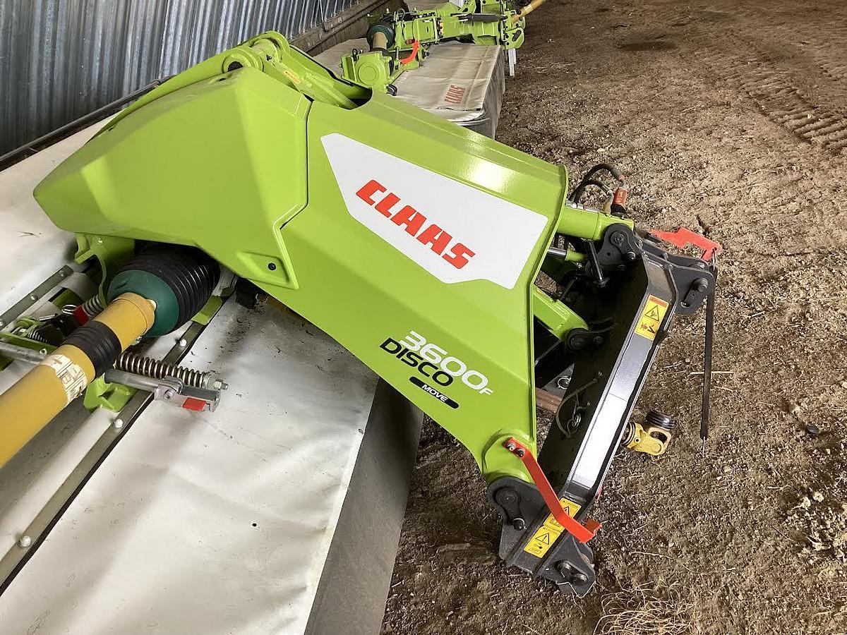 Used 2022 Claas 3600 F Disco and Claas Disco 1100 Trend Disc Mower