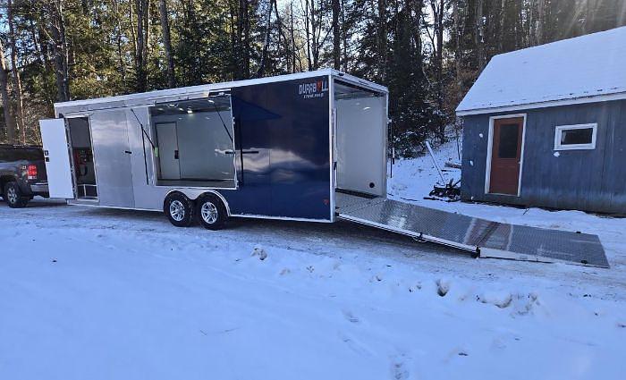 Used 2024 Durabull Elite Enclosed Car Trailer