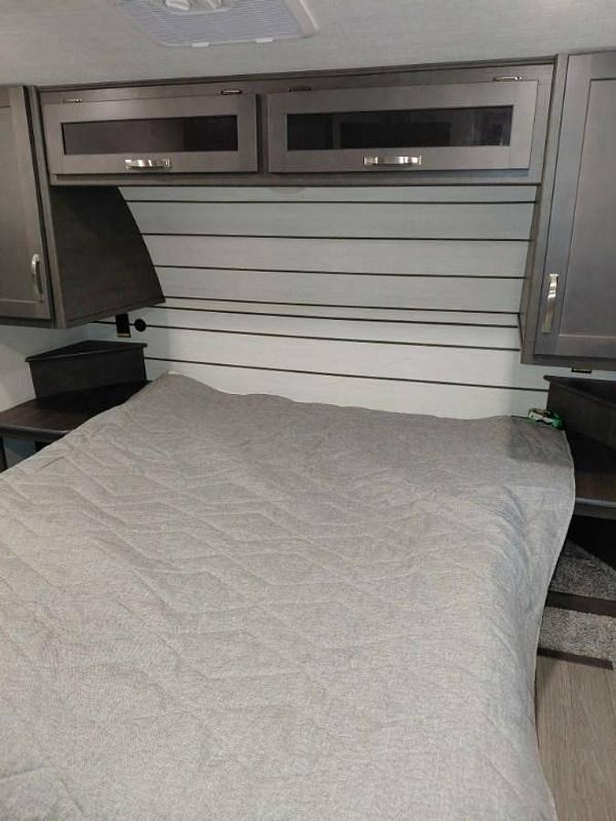 Used 2024 Keystone Cougar 2400RE Fifth Wheel and a 2024 GMC Sierra 2500