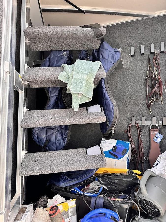 Used 2022 Cimarron Norstar 4 Horse Trailer