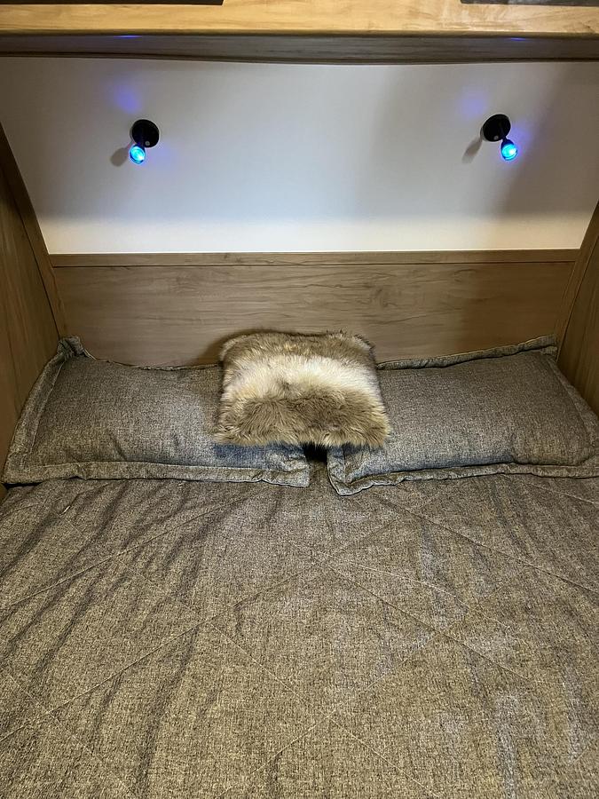 Used 2024 Forest River Cherokee Grey Wolf Black Label 22RRBL Travel Trailer Toy Hauler