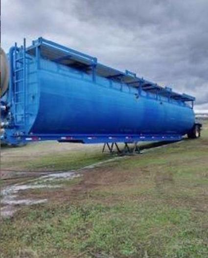 Used 1990 DEL 400 BBL Agitator Tank Trailer