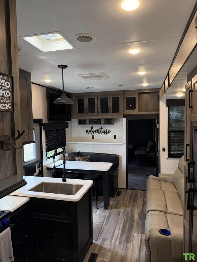 Used 2021 Heartland Gravity 3610 Fifth-Wheel Toy Hauler