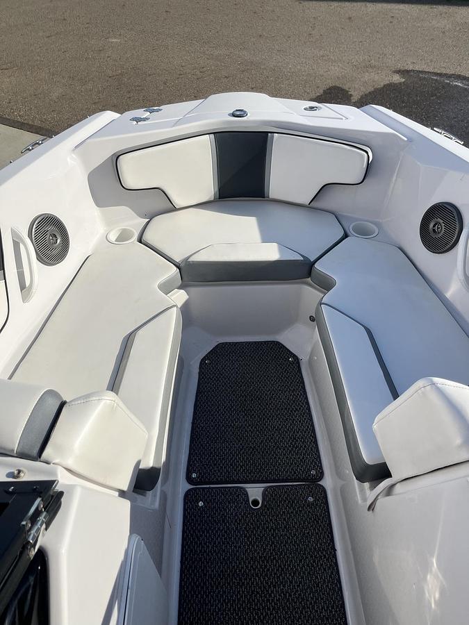 Used 2016 Scarab 215 Jet Boat with Monster Surf Tower and Bimini