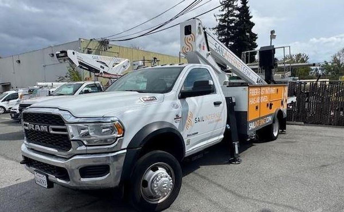 Used 2021 MANITEX A62 MOUNTED ON 2021 DODGE RAM 5500