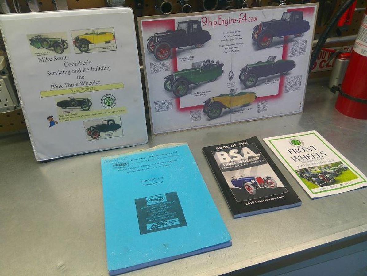 Used 1933 BSA Deluxe TW-10 Trike