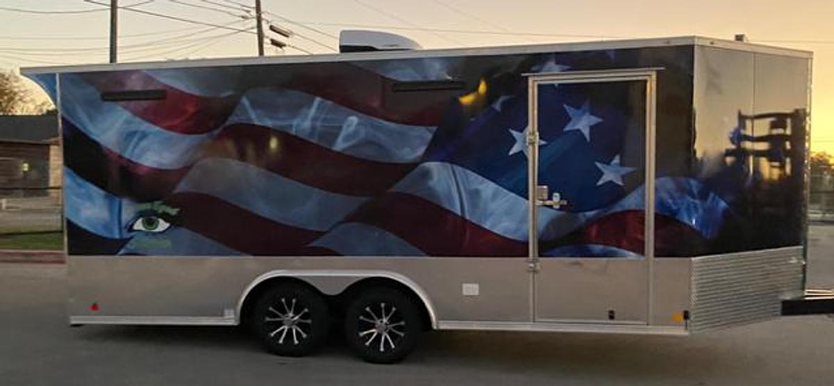 Used 2024 FOREST RIVER Tailwind Enclosed Trailer