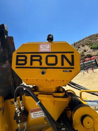 Used 2022 Bron Y3 V100 Plow attached to a 2009 John Deere 850JR Dozer