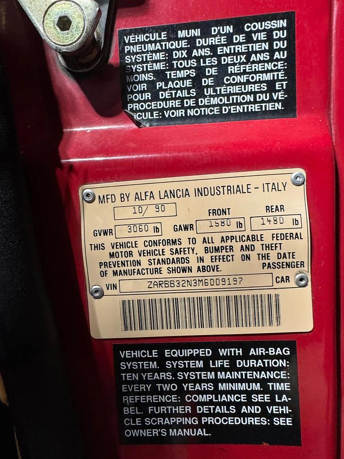 Used 1991 Romeo Spider