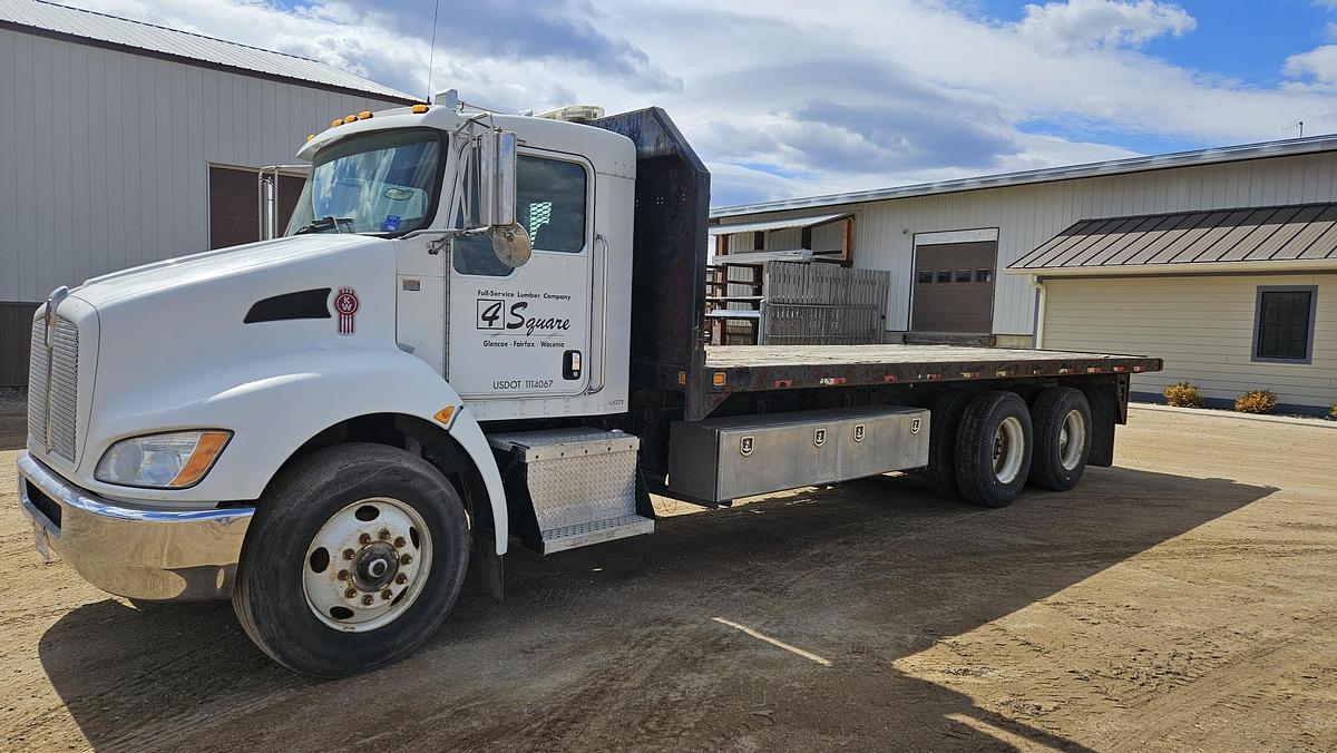 Used 2012 Kenworth T370 Flatbed