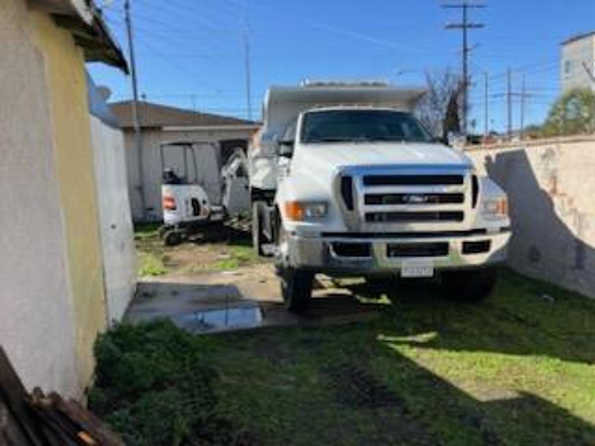 Used 2015 F650 Dump Truck