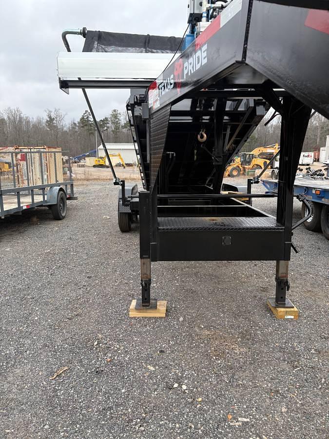 Used 2025 Texas Pride Roll Off Trailer and Flat bed Skid