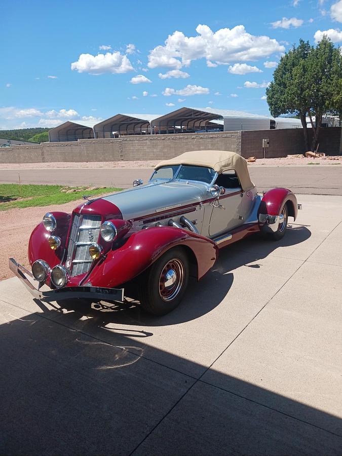 Used 1936 Auburn 852 Speedster Boattail Replica