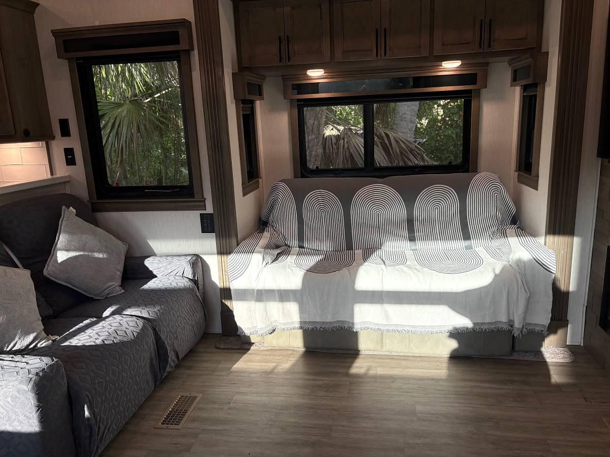 Used 2021 Forest River RiverStone Legacy 39RKFB Fifth Wheel