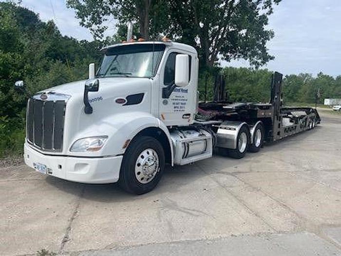 Used 2020 Peterbilt 579 With 2020 Cottrell 8 Car Trailer