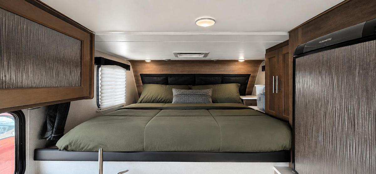 Used 2025 Adventurer 80RB Truck Camper • Dry Bath • Rear Bath Floorplan • Lightweight