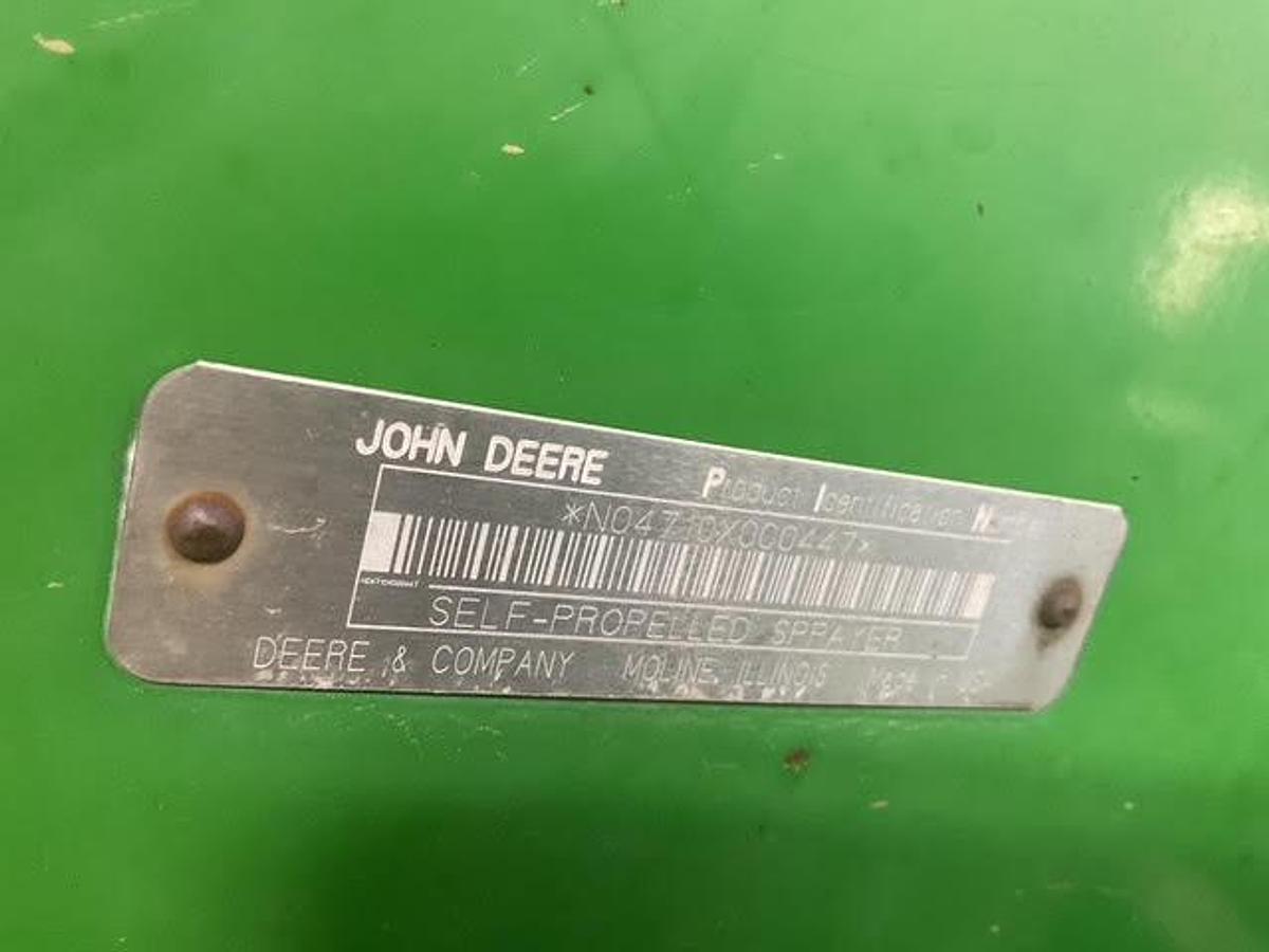 Used 2001 John Deere 4710 Self Propelled Sprayer