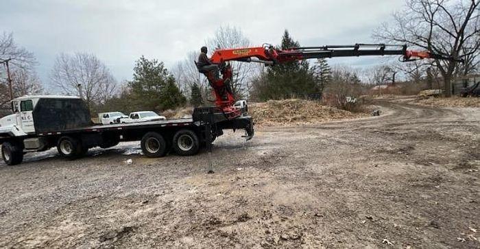 Used 2000 INTERNATIONAL Paystar 5000 With 2000 Palfinger PK32000 Mounted