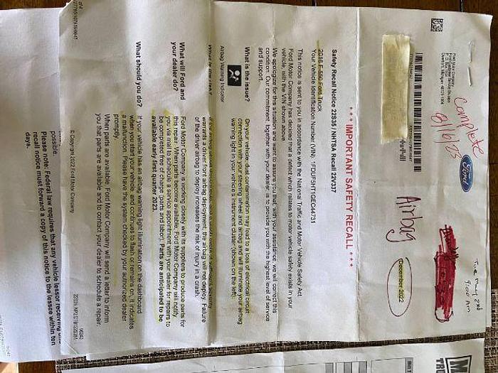 Used 2016 Ford F550 Superduty 4X4