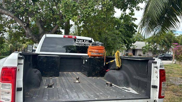 Used 2020 Ram 3500 and 2021 Big Tex Trailer