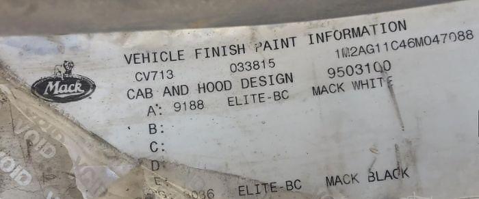 Used 2006 Mack Granite CV713