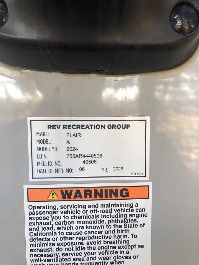 Used 2024 Fleetwood Flair 28A Class A Motorhome