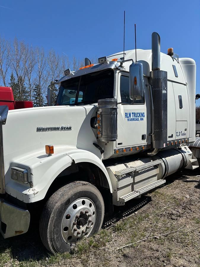 Used 2012 Western Star 4900 w 1993 Wilson Trailer
