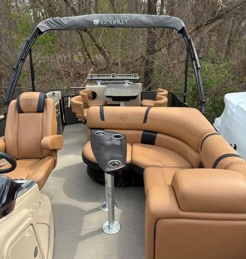 Used 2020 Aqua Patio Tritoon Boat