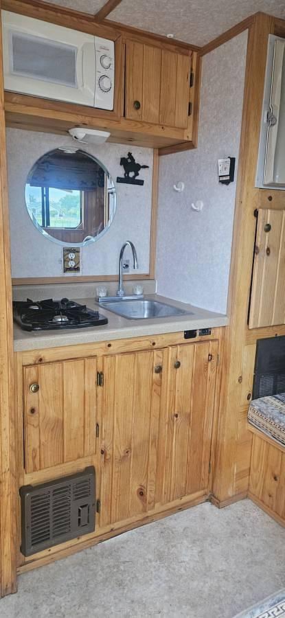 Used 2004 Featherlite Horse Trailer with Living Quarters