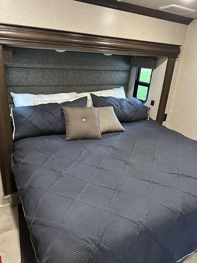 Used 2020 Forest River Cedar Creek Hathaway 38DBRK