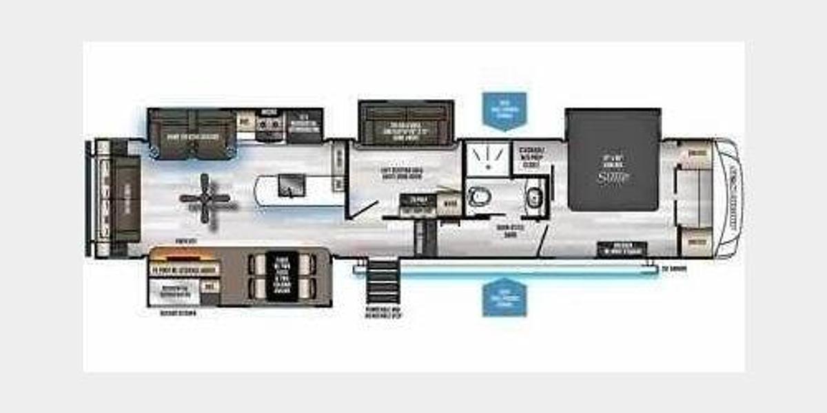 Used 2021 Forest River Arctic Wolf 3660 Suite