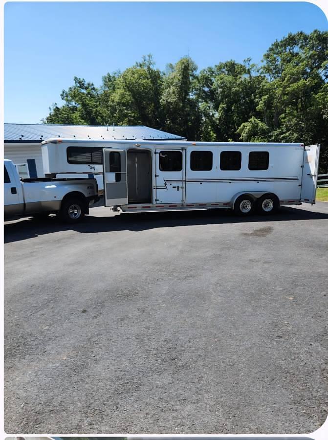 Used 2007 Silver Star 4 Horse Trailer
