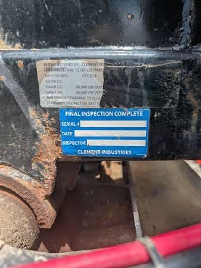 Used 2023 Clement Rockstar 323 End Dump Trailer