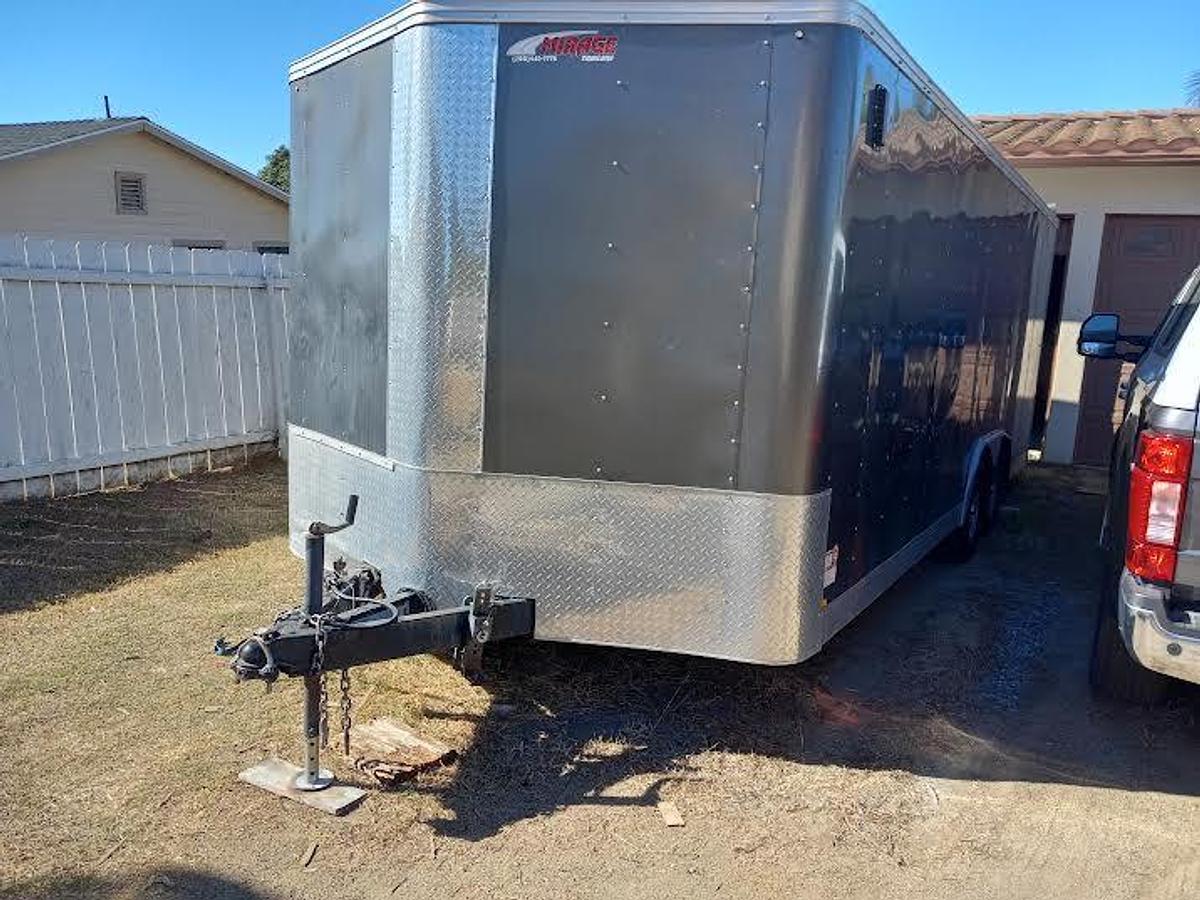 Used 2019 Mirage 20' Enclosed Car Hauler | Race Trailer | Upgraded Interior | Turnkey Package