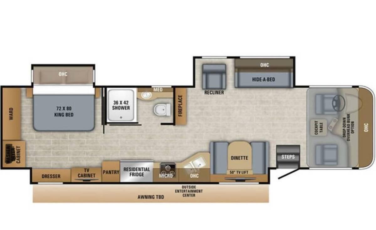 Used 2019 Jayco Precept Prestige 36H Class A Motorhome