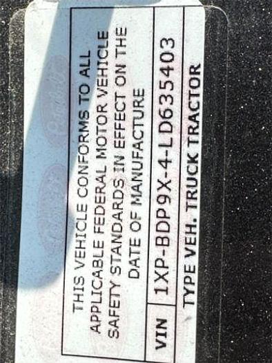 Used 2020 Peterbilt 579 Sleeper Truck