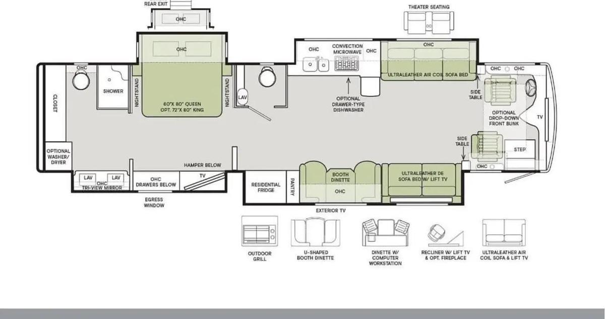 Used 2021 Tiffin Phaeton 40IH XSH