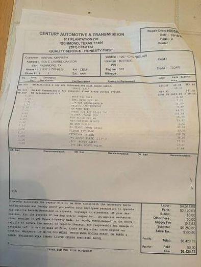 Used 1957 Chevrolet Bel Air Sedan