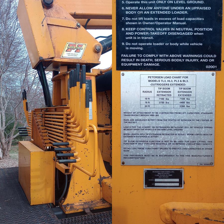 Used 2012 Petersen TL3 Lightning Loader Grapple Truck