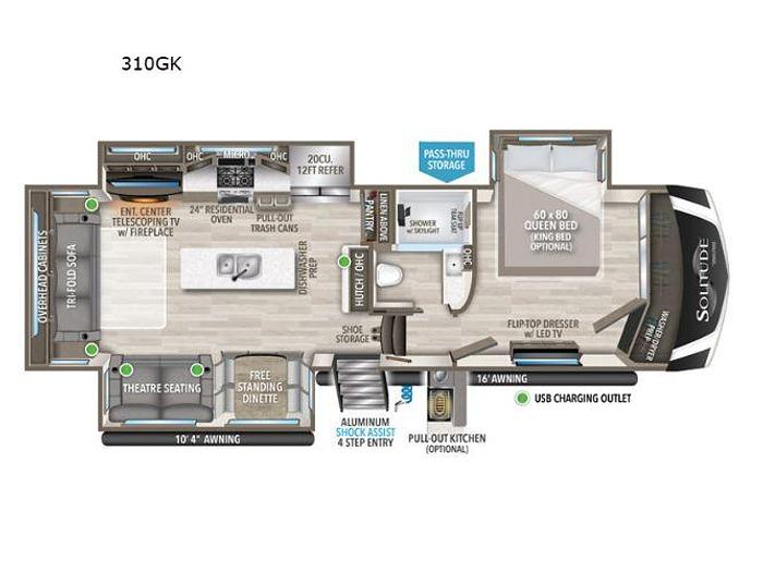 Used 2023 Grand Design Solitude 310GK