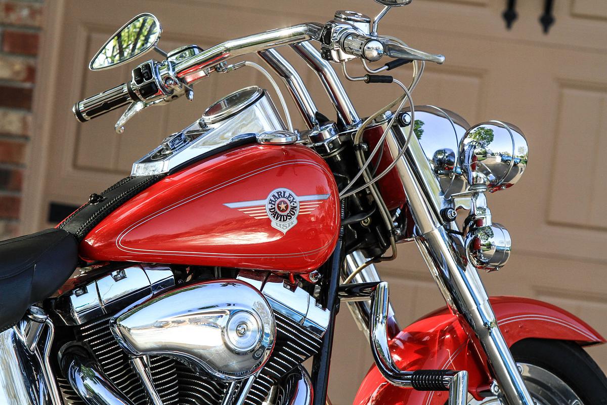 Used 2002 Harley-Davidson FAT BOY CVO Custom