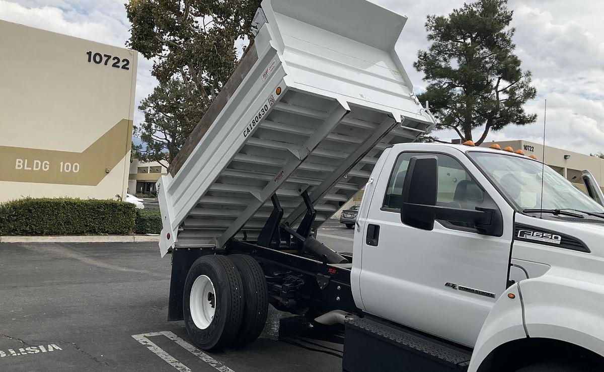 Used 2021 Ford F650 Dump Truck