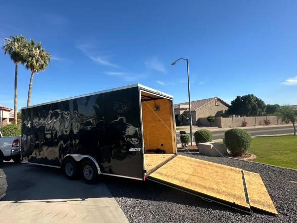 Used 2023 Pace Enclosed 20 ft. Trailer