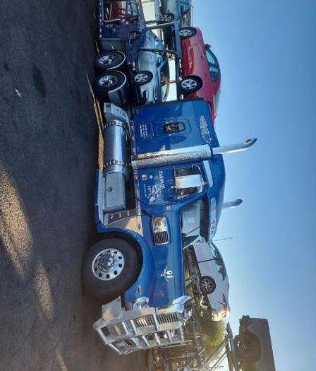 Used 2016 Freightliner CORONADO 132 and 2020 Sun Valley 8 Car Trailer