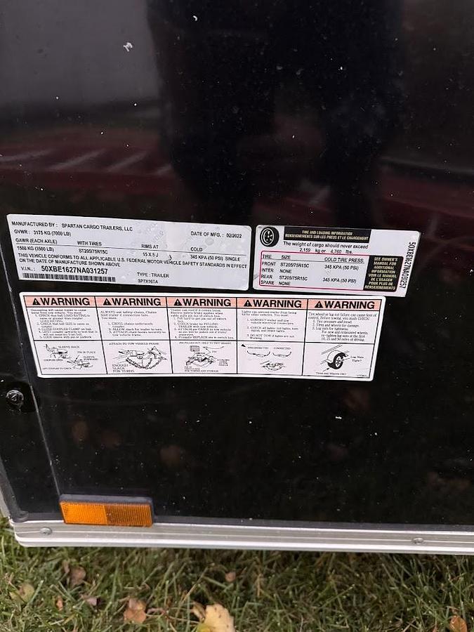 Used 2022 Spartan Spray Foam Insulation Rig