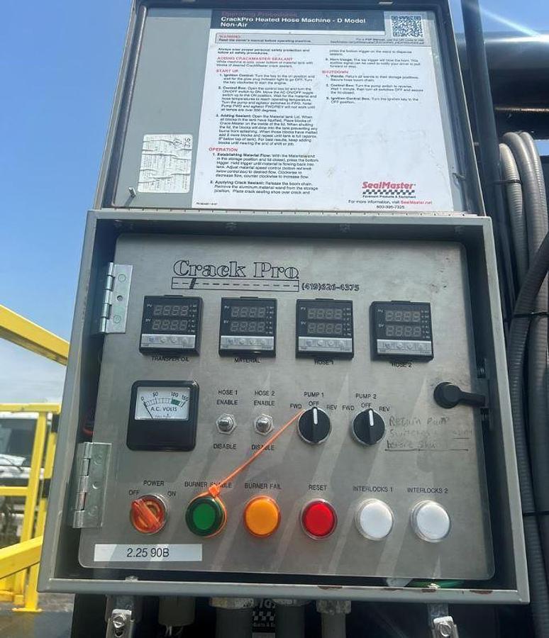 Used 2021 Seal Master CP260 Towable Crack Sealer