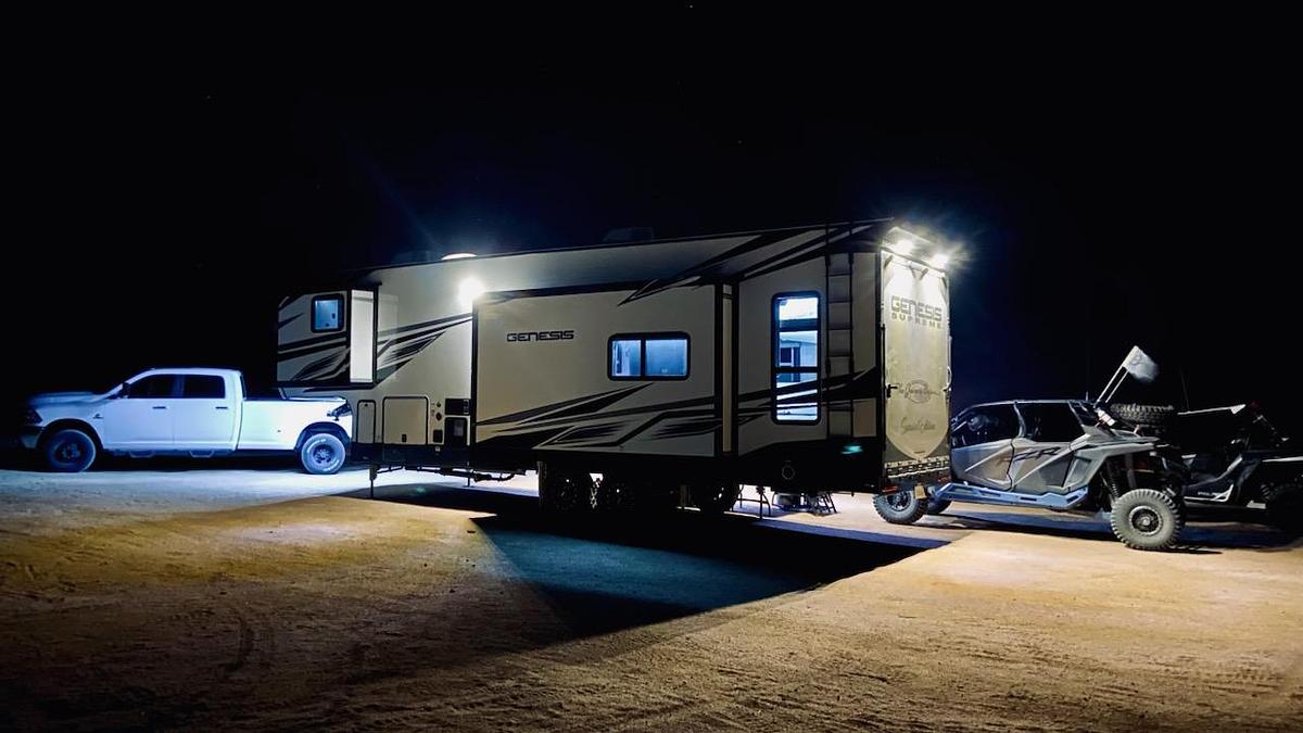 Used 2022 Genesis Supreme Limited Ed B34GSTS Toy Hauler