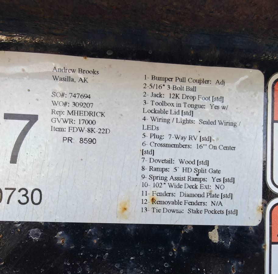 Used 2023 Kaufman Trailer